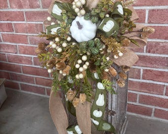 Lantern Topper, Fall Decor