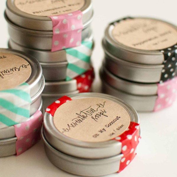 Coconut Lip Balm - Natural, Handmade, Vegan, Sugar-Free.