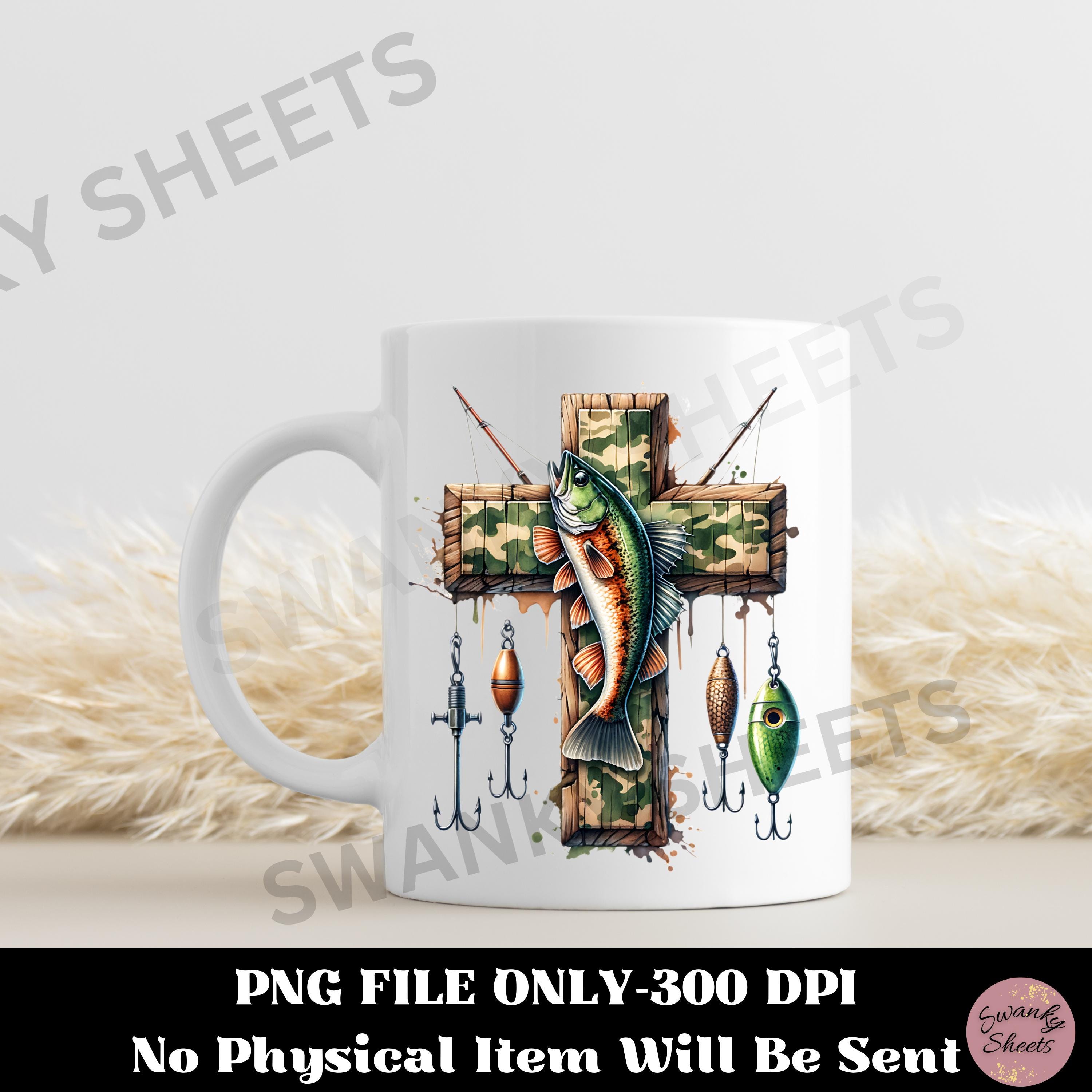 Camo Cross Fishing Png, Christian Fishers of Men Png, Bible Nature ...
