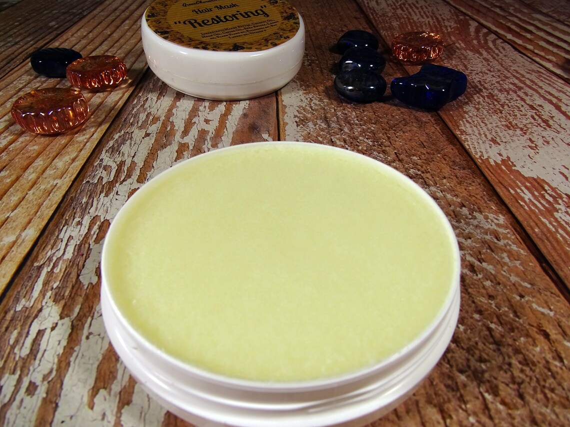Restoring Hair Mask Before Washing Hair Mask Nourishing Hair Etsy