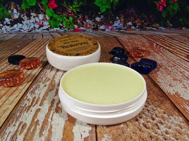 Restoring Hair Mask Before Washing Hair Mask Nourishing Hair Etsy