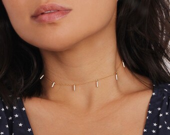 Bar Choker - Etsy