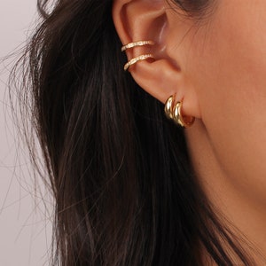 Gold Hoop Earrings Clip On Earrings Huggie Earrings Women Earrings Silver Earrings Small Hoops Gold Earrings Friend Gift Bridesmaid Gift Her