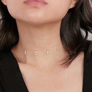 Etsy name choker hot sale