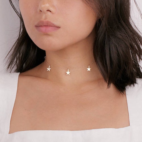 Star Choker Gold Star Choker Star 