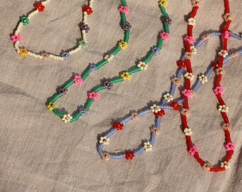 Beaded Daisy Choker Daisy Choker Seed 