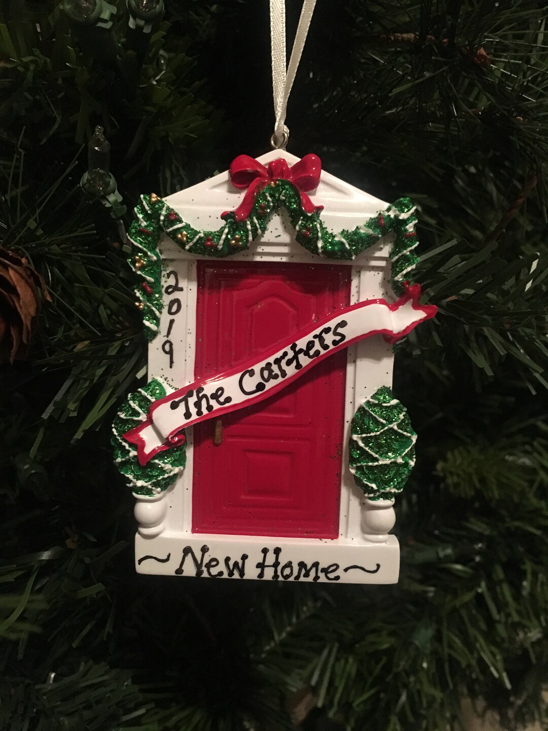 New Home Personalized Ornament,first Home Ornament,new Neighbor