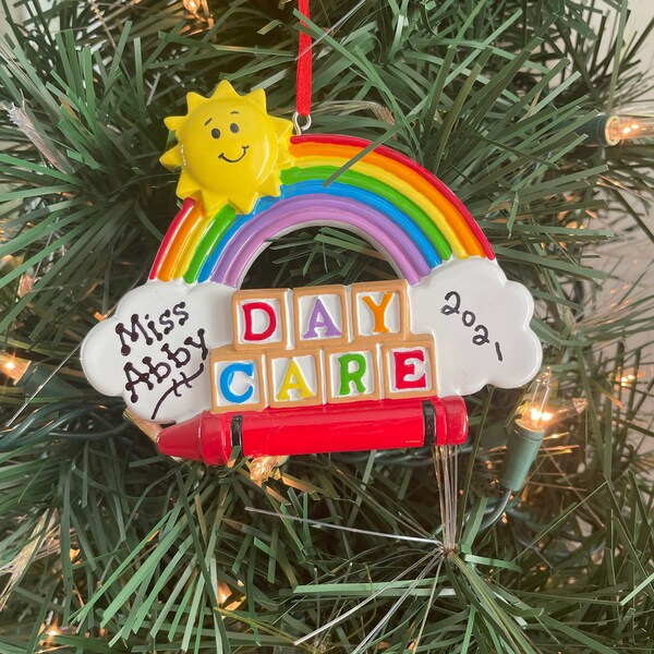 Daycare Worker Ornament Etsy