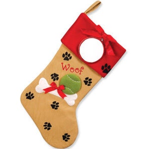 Dog Stocking Hand Personalized,Dog Stocking,Pet Personalized Christmas Stocking,Personalized Christmas Stockings image 3