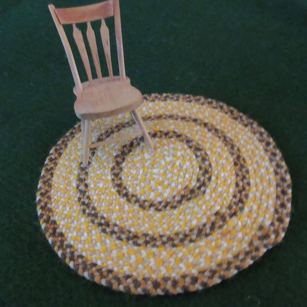 Dollhouse Braided Rug Etsy