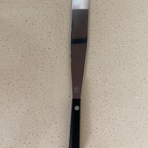 Vintage Ekco   Flint Cake Icing Spatula Stainless USA made 12.5&quot;