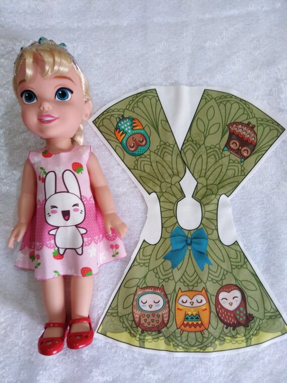Debs Little RED Riding Hood Dress Doll Clothes For AG 14 Wellie Wisher Wishers