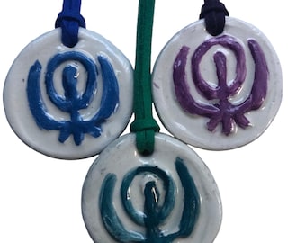 Adi Shakti Symbol Necklace: Divine Feminine Energy, Sikh Kundalini Yoga