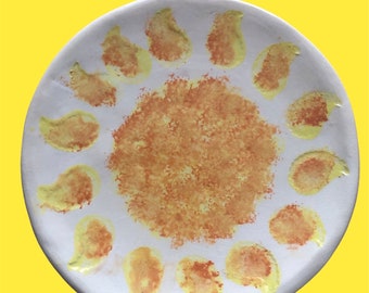 Sun plates, food safe, decorative, can be peraonalized