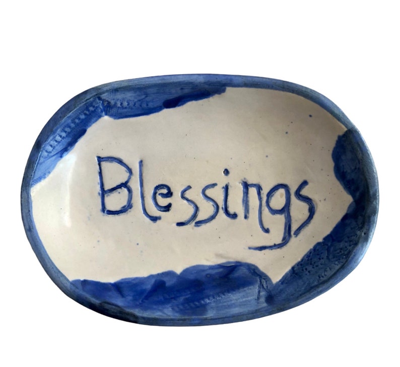 Blessing bowls, rustic sturdy stoneware multipurpose dishes image 6