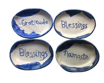 Blessing bowls, rustic sturdy stoneware multipurpose dishes