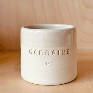 Tasse MARRAINE en céramique image 4