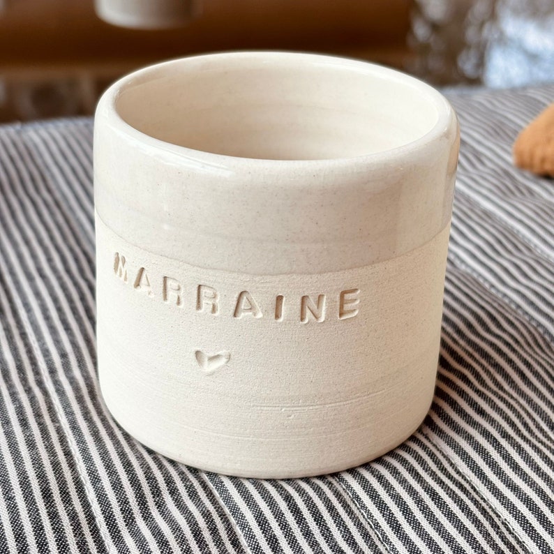 Tasse MARRAINE en céramique image 3