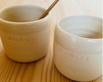 Personalized ceramic mug
