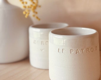 Personalized ceramic mug