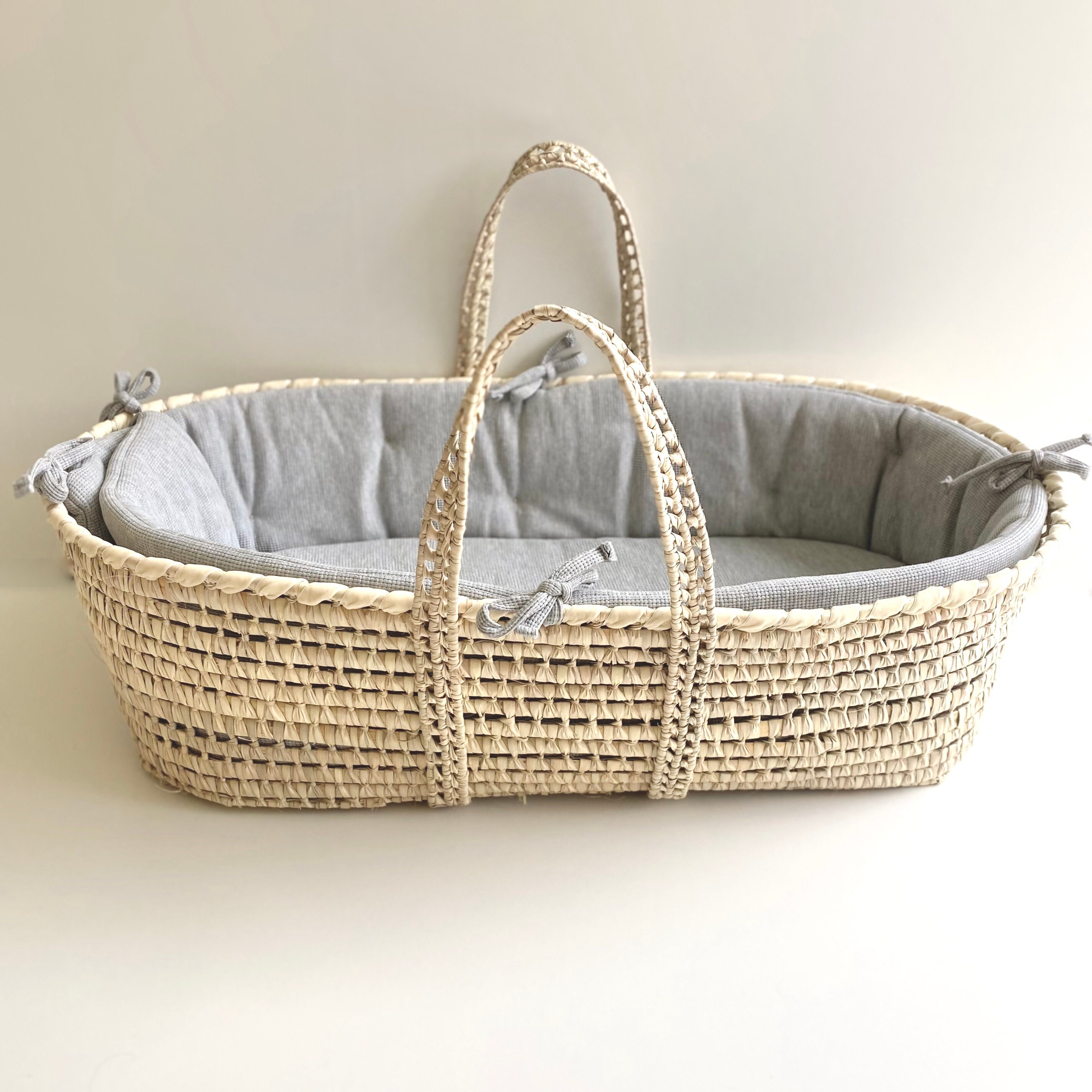 Baby Moses Basket With Optional Lining Etsy