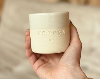 Tasse "NOUNOU" en céramique