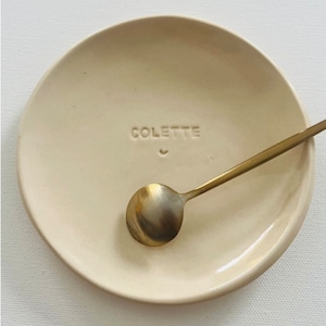 Personalized ceramic bowl