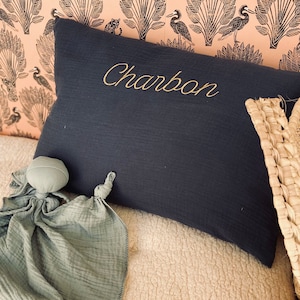 Custom pillowcase 60x40cm in double gauze oeko tex