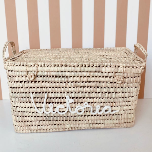 Custom Rattan Toy Box Etsy