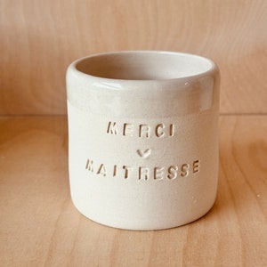 Taza de cerámica “GRACIAS SEÑORA”