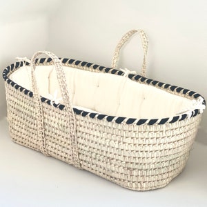 velvet moses basket