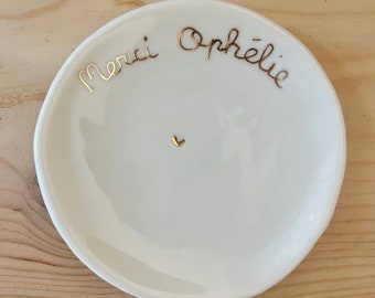 Coupelle en Porcelaine personnalisée