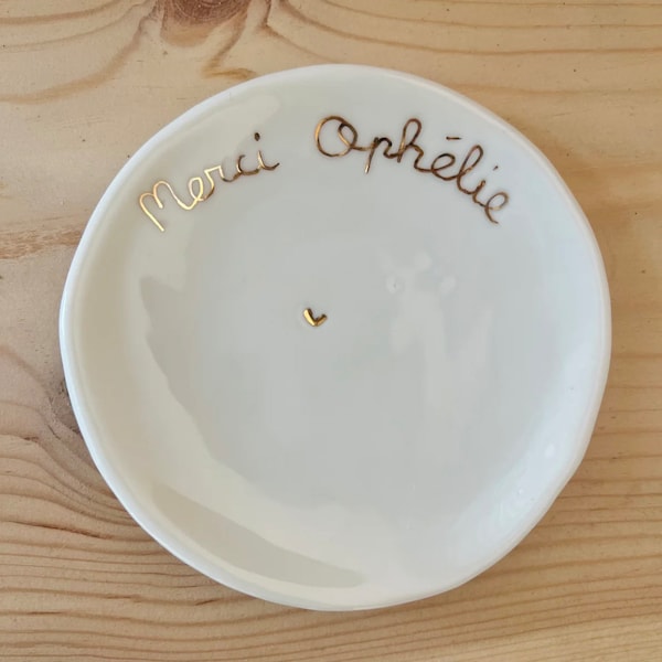 Coupelle en Porcelaine personnalisée