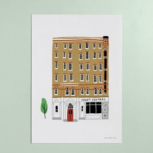 My Favourite Building: Custom Architecture Illustration Print image 3