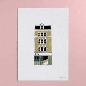 My Favourite Building: Custom Architecture Illustration Print image 1