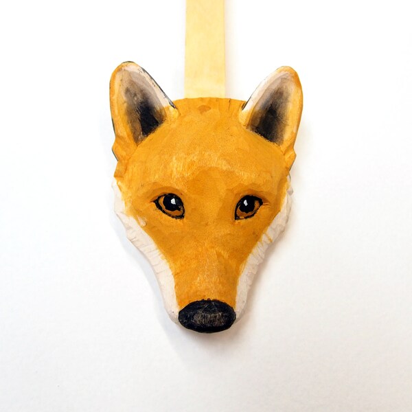 Back Scratcher Fox Handmade Wood Great Gift