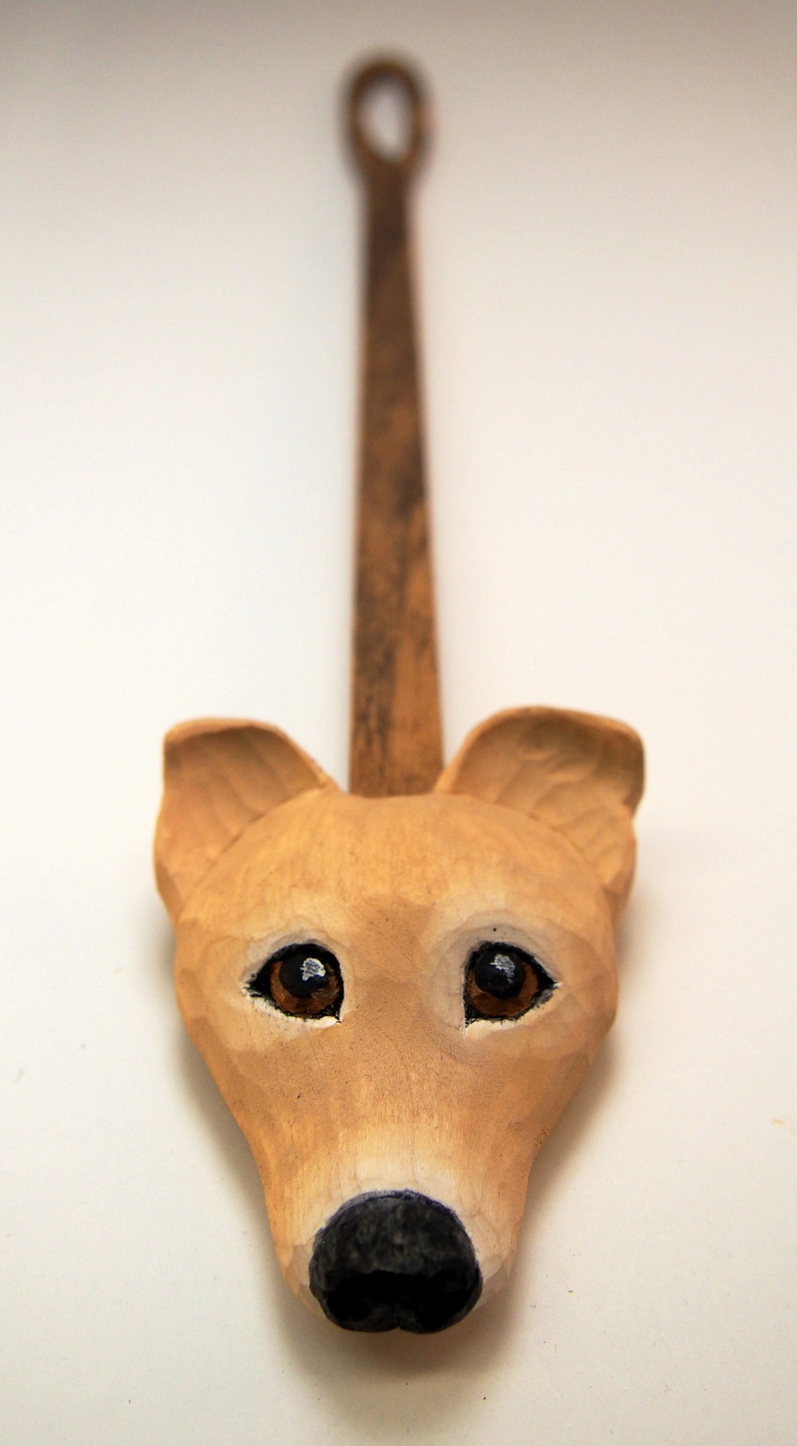 Back Scratcher Ginger Dog Handmade Wood Great Gift Etsy