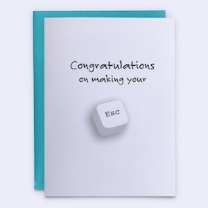 Retirement Card, Congratulations on Retirement Card, Retirement Greetings, Retirement Wishes, Animal Charm Shop image 1