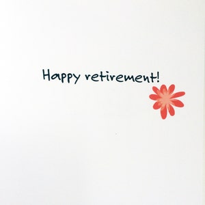 Retirement Card, Congratulations on Retirement Card, Retirement Greetings, Retirement Wishes, Animal Charm Shop image 3