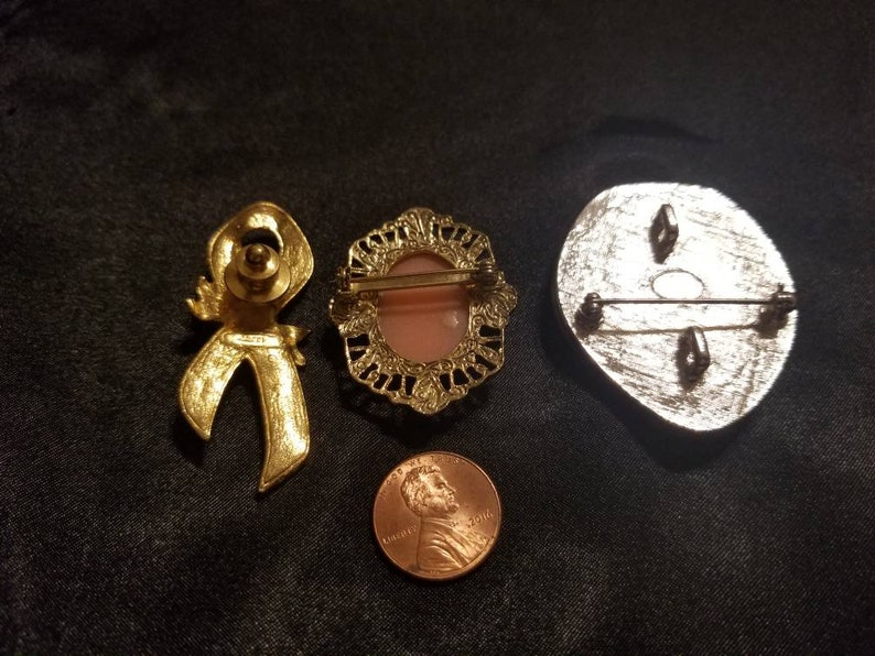 Peach and Gold Lot Two Avon