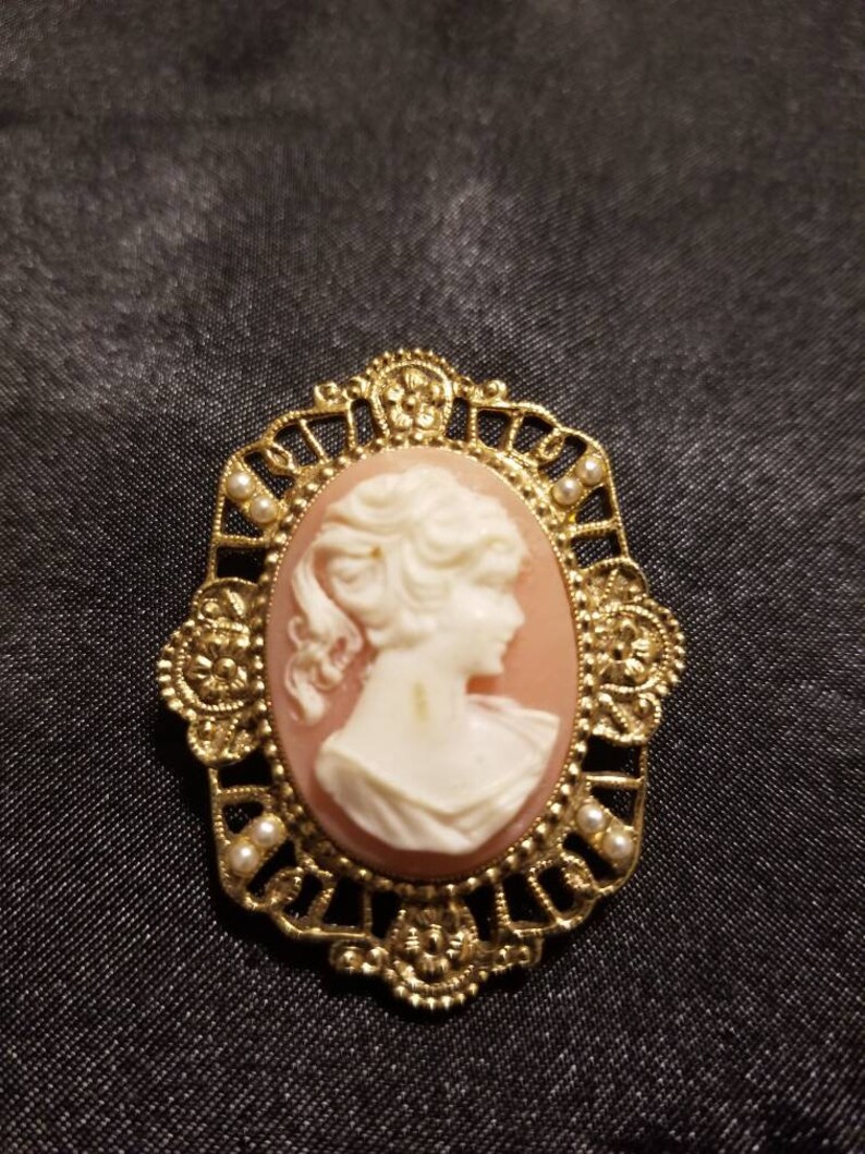 Peach and Gold Lot Two Avon