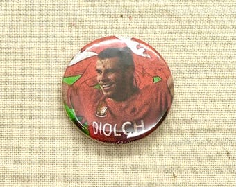 Broche de botão Gareth Bale de 25 mm