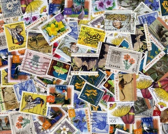 US Stamps, 100 Diff, All LARGE, Us Postage Stamps, Postage Stamps