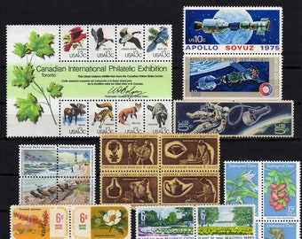 US Stamps,12 Diff Complete Sets, Us Stamp Collection, Unused US Stamps, Us Stamps Unused, United States stamps