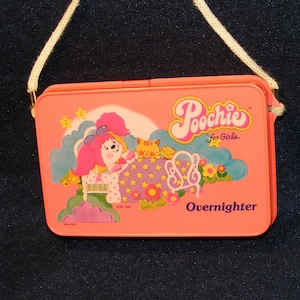 Poochie For Girls Overnighter Case, Girl's Purse, Night Case, Nice Condition, Poochie