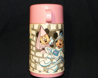 Mickey Mouse Thermos Bottle for Lunch Pail, Mickey Mouse, Thermos Bottle,Mickey Mouse Cup,Disney, Drinking Cup, Mug,Child's Mug,Minnie Mouse