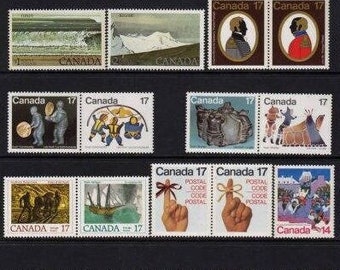 Canada Stamps, Unused Canada Stamps, Vintage Stamps,1979, Canadian Stamps, Canadian Stamp Collection,