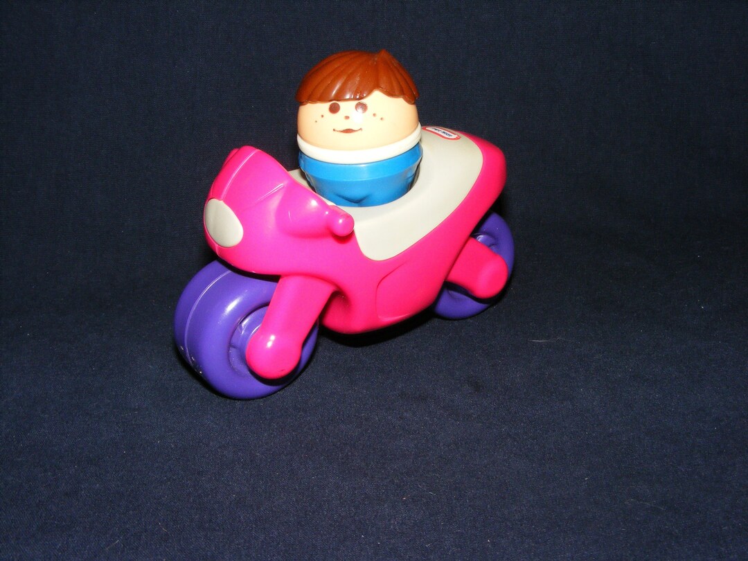 Little Tikes Motorcycle With Figure Little Tikes Toys Etsy