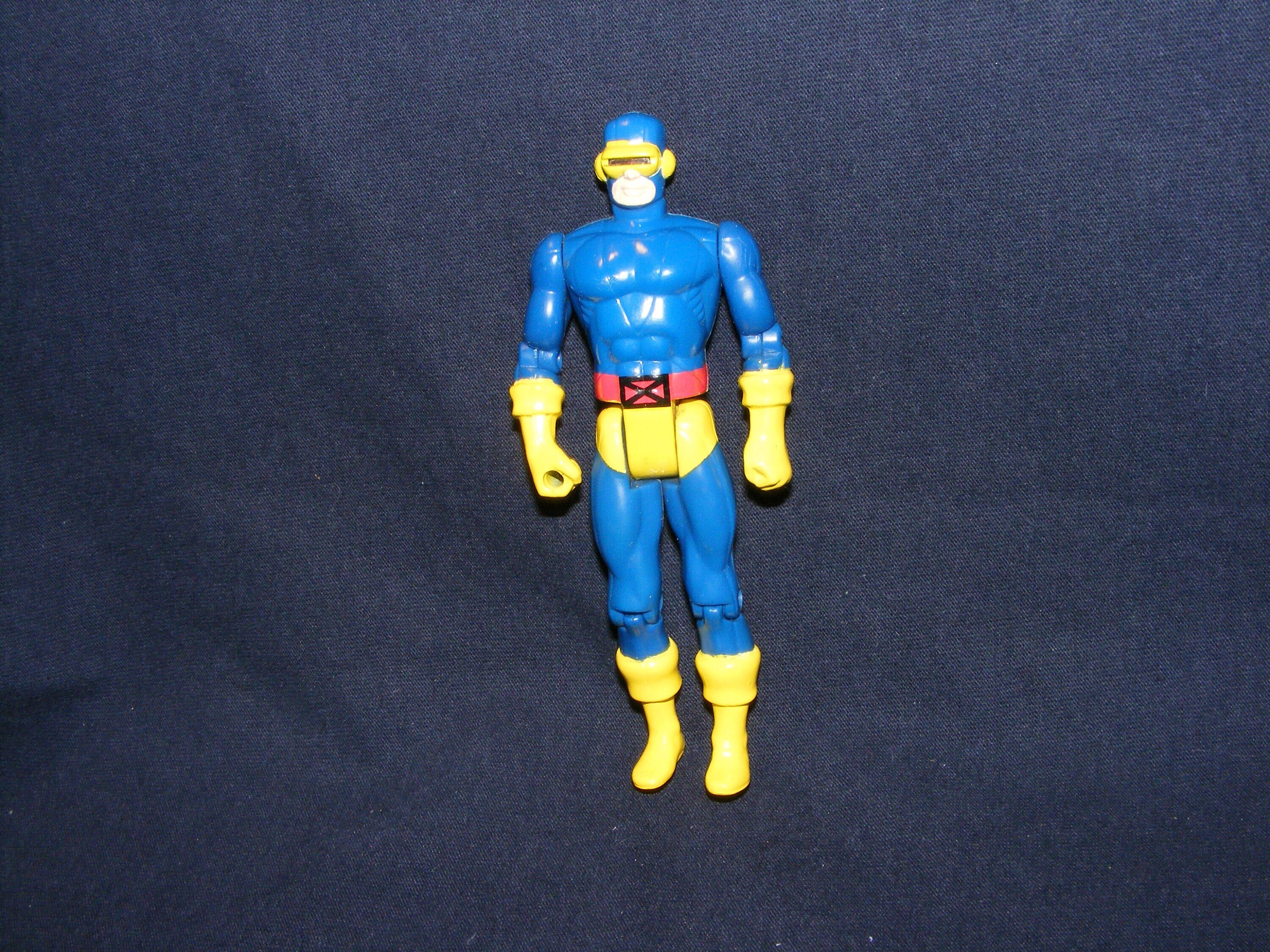 Marvel X-men Electronic Cyclops Talks Action Figure Toy Biz 1991 Super Hero  for sale online