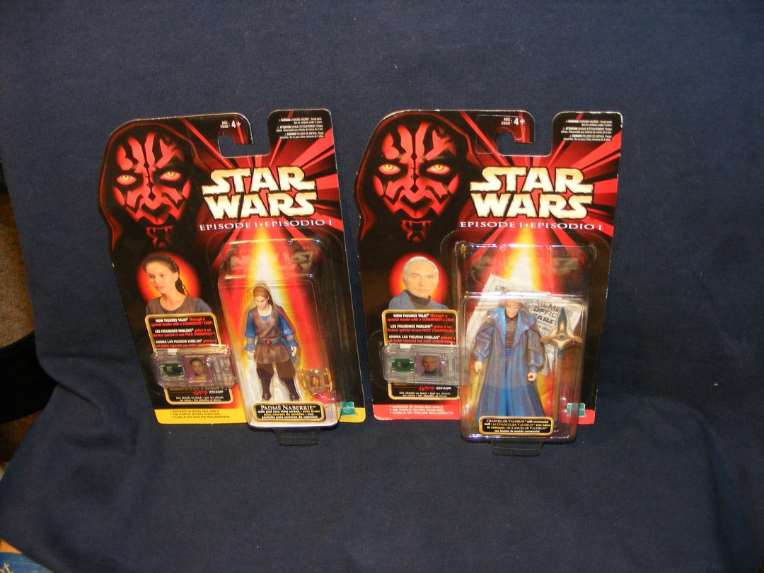 Lot 2 Star Wars Action Figures Star Wars Hasbro1998brand Etsy